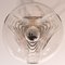 Large Clear Glass Wall Sconce by Koch & Lowy for Peill & Putzler, Image 13
