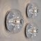 Large Clear Glass Wall Sconce by Koch & Lowy for Peill & Putzler 6