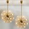 Snowball orbit Sputnik Light Fixtures by Emil Stejnar, Set of 4 6