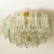 Glass Flush Mount or Chandelier by J.T. Kalmar, 1960s 9