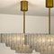 Large Glass Brass Light Fixtures from Doria, 1969, Set of 3, Image 10