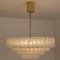 Large Glass Brass Light Fixtures from Doria, 1969, Set of 3, Image 9