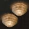 Organische Ballsaal Deckenlampen mit Glasröhren von Doria, 1960er, 2er Set 4