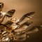 Crystal and Gilded Brass Italian Light Fixtures from Stilkronen, Set of 3 11