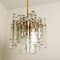 Crystal and Gilt Metal Chandelier from Kinkeldey, 1970s 2