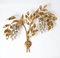 Gilt Metal Palm Tree Wall Sconces by Hans Kögl, 1960s, Set of 3, Image 10