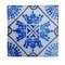 Antique Ceramic Tiles by Pas De Cailes Desvres, 1890s, Set of 64 3