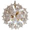 Sputnik Crystal Disc Chandelier In the Style of Emil Stejnar 1