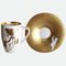 Piattini Latte Macchiato Golden Angels di Andy Warhol per Rosenthal, anni '80, set di 2, Immagine 4