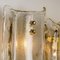 Large Glass Wall Sconces In the Style of Kalmar, Set of 2 8