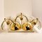 Large Glass Wall Sconces In the Style of Kalmar, Set of 2 2