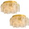 Large Glass Wall Sconces In the Style of Kalmar, Set of 2, Image 1