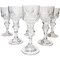 Large Crystal Goblets from Moser Glassworks, Set of 6 1
