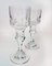 Large Crystal Goblets from Moser Glassworks, Set of 6 3