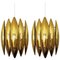 Kastor Brass Pendants by Jo Hammerborg for Fog & Morup, 1960s, Set of 2, Image 1