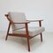 Danish Easy Chair In Lelievre Velvet, 1960s 12