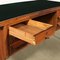 Desk in Veneered Wood, Maple & Glass, 1950s 7