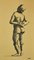 Jean Chapin, Figurine, Tusche auf Papier, frühes 20. Jahrhundert 1