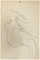 Herta Hausmann, Female Nude, Drawing in Pencil, Mid-20th Century, Immagine 1