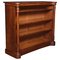 Mahogany Open Bookcase 1