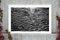 Impresión Giclée grande en blanco y negro de estampados de agua, paisaje marino, 2021, Imagen 3