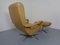 Leather Swivel Easy Chair and Ottoman, 1970s, Set of 2, Image 4