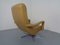 Leather Swivel Easy Chair and Ottoman, 1970s, Set of 2 26