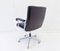 Black Leather Swivel Chair from Girsberger, 1970s, Imagen 18