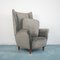 Fauteuil Winged en Velours Alata par Gio Ponti, 1950s 2