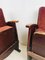 Antique Velour Theatre / Cinema Chairs, 1910s, Set of 2, Image 22