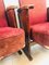 Antique Velour Theatre / Cinema Chairs, 1910s, Set of 2, Image 6