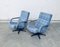 F141 Swivel Chairs by Geoffrey Harcourt for Artifort, 1970s, Set of 2 1