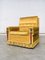 Gold Velvet Armchairs, 1950s, France, Set of 2 12
