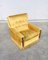 Gold Velvet Armchairs, 1950s, France, Set of 2 7