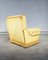 Gold Velvet Armchairs, 1950s, France, Set of 2 14