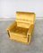 Gold Velvet Armchairs, 1950s, France, Set of 2 11