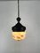 Antique Marble Glass Ceiling Lamp, 1920s, Image 13