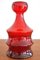 Vase en Verre Rouge par Cari Zalloni pour WMF, 1960s 2