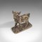 Small Antique Ornamental Calf Sculpture from William Briggs & Co, Image 7