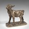 Small Antique Ornamental Calf Sculpture from William Briggs & Co, Image 10
