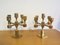 Brass Candleholders by Lars Bergsten for Gusum, 1950s, Set of 2, Image 1