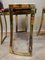 Brass High Back Chairs from Maison Charles, France, 1960s, Set of 4 15