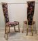 Messing Stühle mit hoher Rückenlehne von Maison Charles, France, 1960er, 4er Set 10