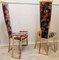 Messing Stühle mit hoher Rückenlehne von Maison Charles, France, 1960er, 4er Set 9
