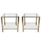 Square Side Tables by Jacques Quinet, 1960s, Set of 2, Image 1