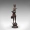 Tall Antique Bronze Female Statue, Italy, 1900s, Image 4