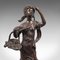 Tall Antique Bronze Female Statue, Italy, 1900s 8