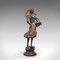 Tall Antique Bronze Female Statue, Italy, 1900s, Image 6