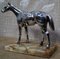 Versilberte Pferdeskulptur 5