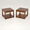 Mahogany Side Tables , 1950s, Set of 2 2